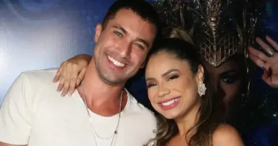 Lexa revela que evita cenas de beijo do marido, o ator Ricardo Vianna