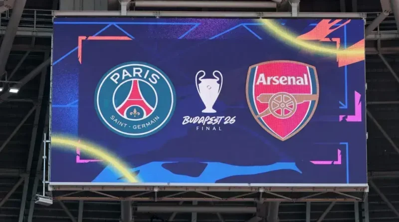 Arsenal e PSG se enfrentam na final da Champions League 2026