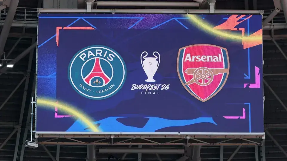 Arsenal e PSG se enfrentam na final da Champions League 2026
