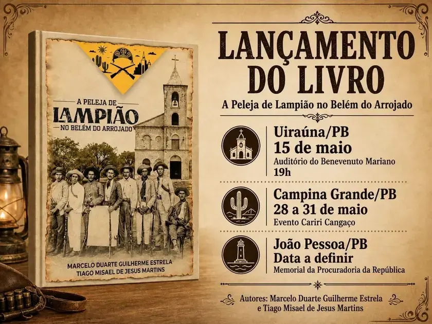 Conheça o novo livro sobre a história de Lampião na Paraíba