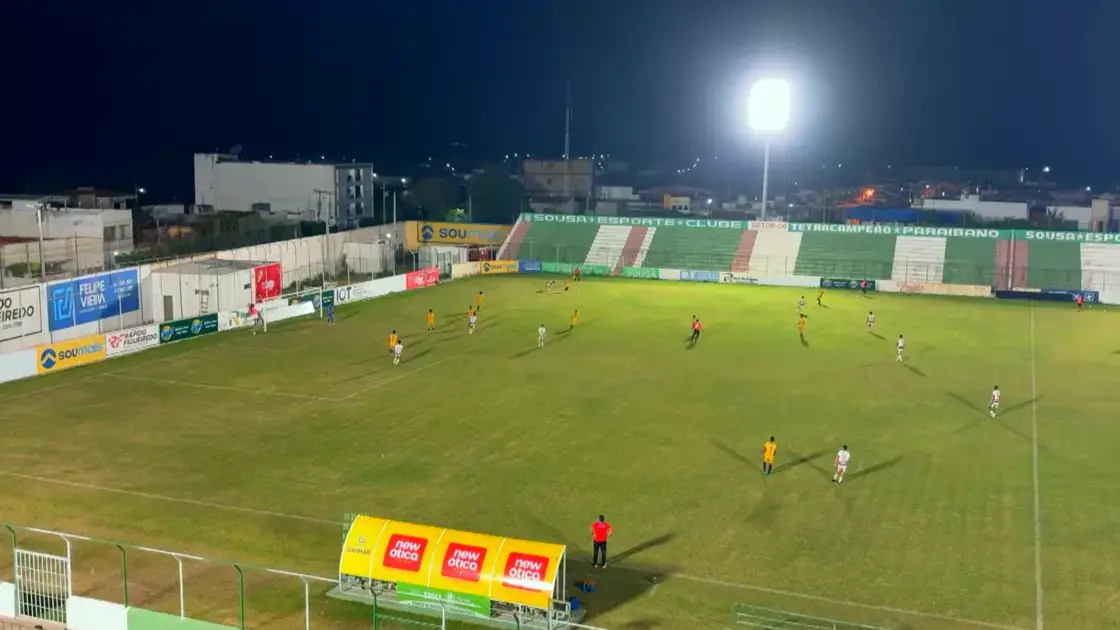 Liga de Sousa vence Queimadense no primeiro jogo da final do Sub-17