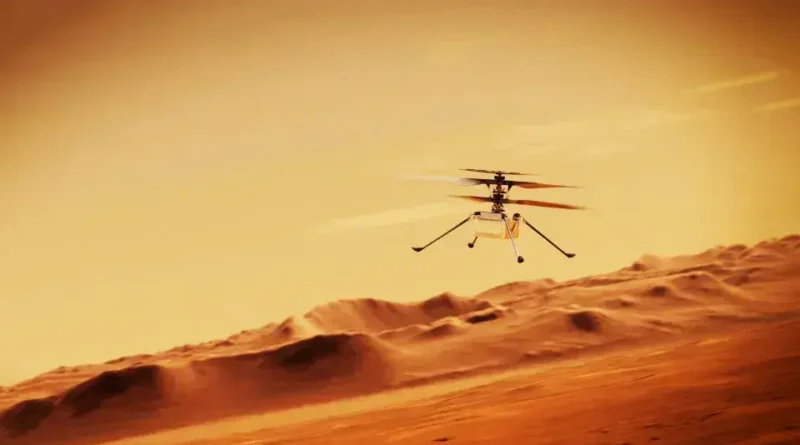 NASA planeja helicópteros supersônicos para explorar Marte até 2028