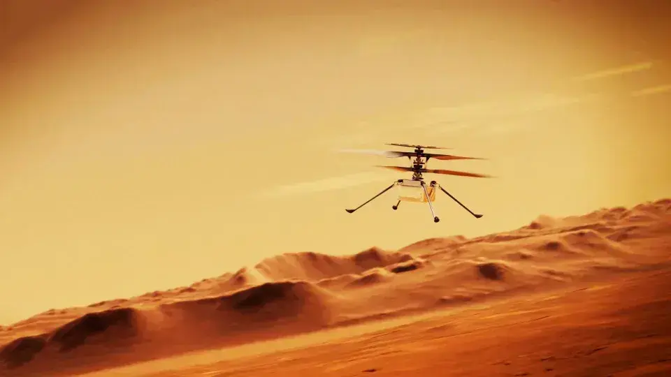NASA planeja helicópteros supersônicos para explorar Marte até 2028