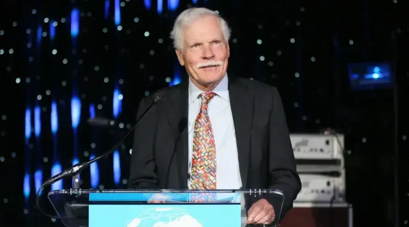 Ted Turner, fundador da CNN, falece aos 87 anos em sua casa na Flórida