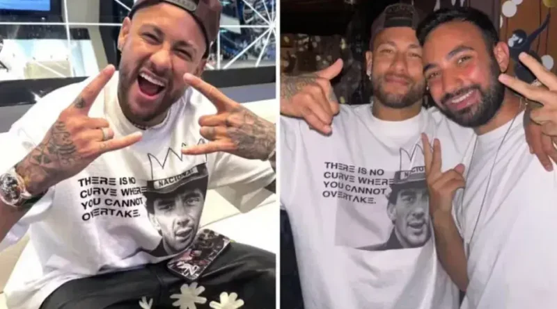 Neymar gera burburinho ao ser flagrado sem aliança em balada