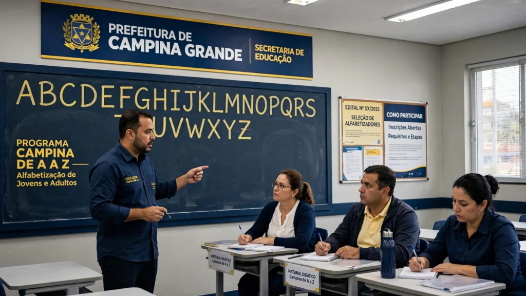 Seleção de alfabetizadores em Campina Grande