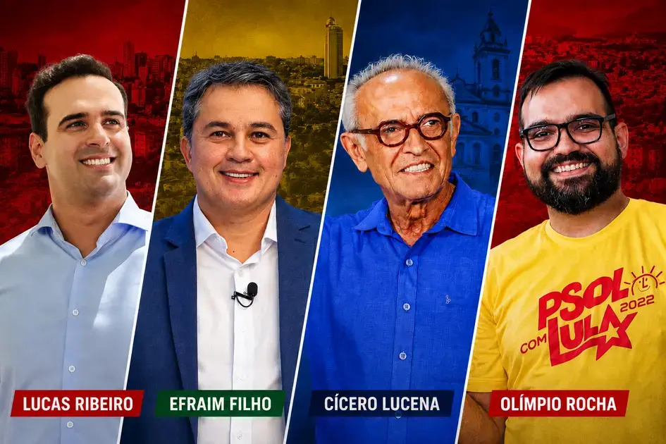 Candidaturas se desenham na Paraíba em meio a apoio de Lula