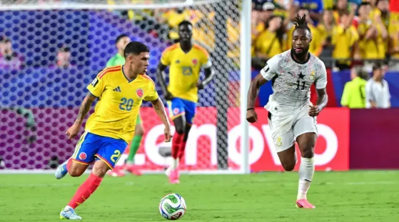 Colômbia avança às oitavas após vitória sobre Gana na Copa do Mundo 2026