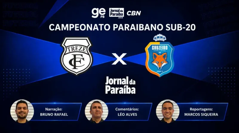 Treze conquista título inédito no Campeonato Paraibano Sub-20